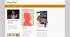 Desktop Screenshot of discover-music.com